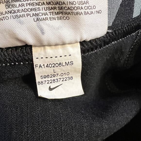 Nike Pro Combat Pants Mens Large Compression Training Tights Black - Picture 7 of 10